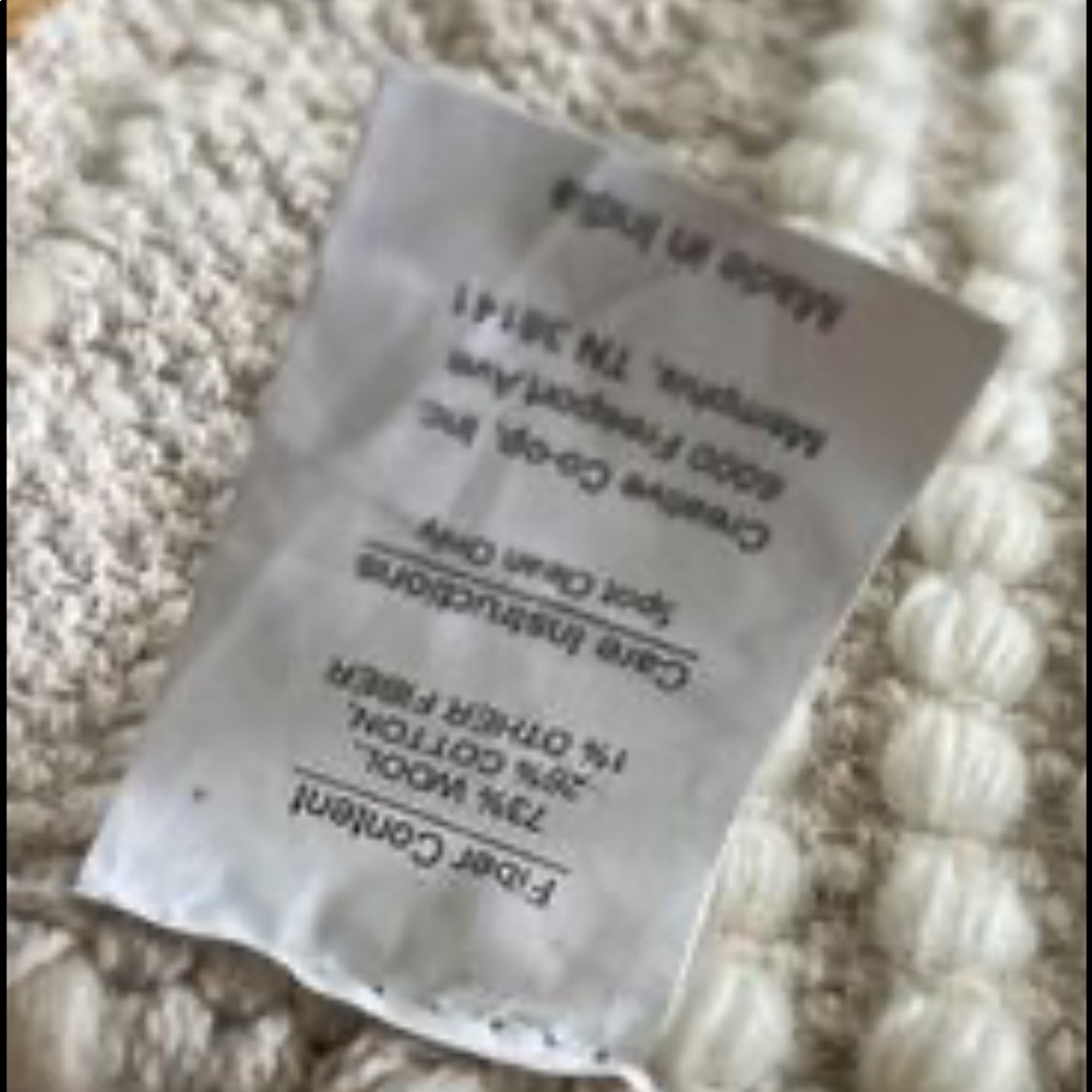 Anthropologie Textiles - wool braided tassel rug rusty Mustard and Cream